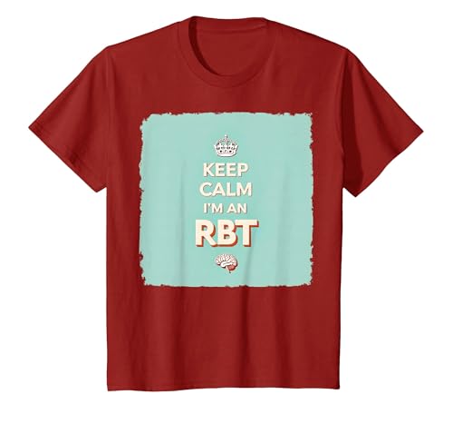 Keep Calm I'm An RBT Funny Behavior Therapist ���b�g�[ T�V���c, �L�b�Y, �N�����x���[, 110