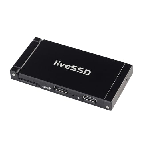 Disque dur externe PSSD 2To USB3.2 Gen2x2 ultra compact pour iPhone 16 Pro