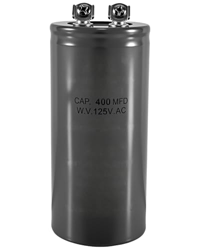 Condensateur 400MFD 400UF 125VAC CD60 condensateur de démarrage moteur HVAC 125V