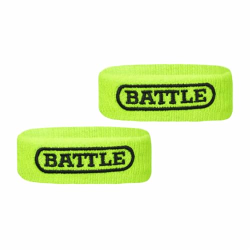 Image of Battle Football Armbands - High-Performance Bands for Football Athletes - Includes 2 Bicep Bands - Ultra-Soft Material to Wick Away Sweat and Keep Hands Dry and Comfortable - Machine Washable