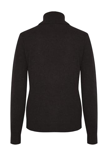 Image of Style & Republic Women's 100% Cashmere Slim Turtleneck Pullover Sweater
