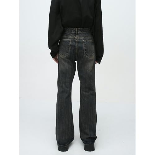 Jean micro-évasé slim rétro pour affiner la silhouette en toutes saisons