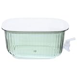 BESPORTBLE Getränkespender mit Zapfhahn und Deckel Großer Saftbehälter aus Kunststoff Kühlschrank Wasserspender für Kalte Getränke und Partys