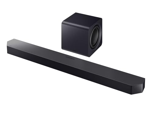 Image of Samsung QN75LS03FWFXZA 75 Inch The Frame Pro Wireless 4K Neo QLED TV with a HW-Q900F Q Series Soundbar 7.1.2 Ch Subwoofer (2025)