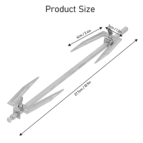 Rotating Air Fryer Forks 27cm Stainless Steel BBQ Fork Meat Grill Rotisserie Roast Chicken Fish Forks for Home Picnic Camping - Image 2
