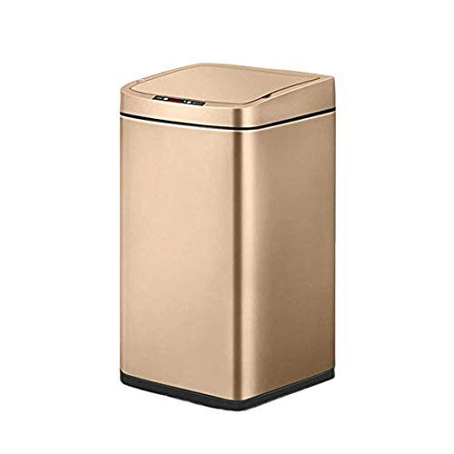 Poubelle automatique de cuisine 12L en acier inoxydable à capteur intelligent