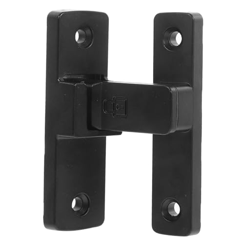 Happyyami 重型フリップラッチドアラッチ 耐久性玄関扉ロック 引き戸 納屋 車庫 窓用 ロック 防犯対策簡単設置