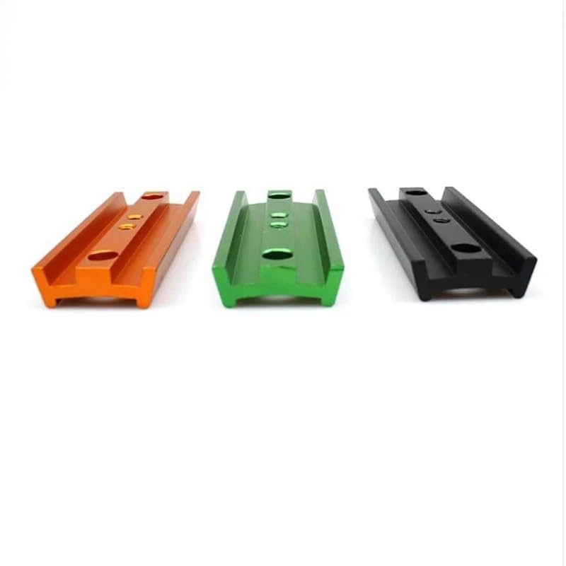 Telescopio astronómico accesorios soporte placa larga 107mm naranja 2