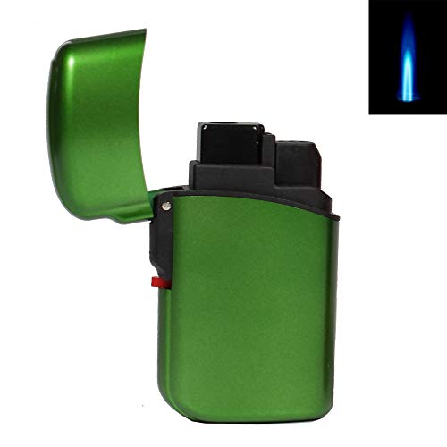 Sepilo Sturmfeuerzeug Demon Jet Flame Feuerzeug mit konzentrierter Flamme Turbo Gas Jet Flame Lighter (Grün METALLIC) Sepilo Sturmfeuerzeug Demon Jet Flame Feuerzeug mit konzentrierter Flamme Turbo Gas Jet Flame Lighter (Grün METALLIC)