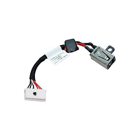 Gintai DC Power Jack with Cable Replacement for Dell Precision 15 5510 M3800 XPS 15 9550 9560 7590 P56F P56F003 64TM0 0TPNTM DC30100O800 Cover