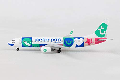 Età minima: 14 anni Herpa-B737-800 Transavia Peter Pan, Colore Colorato, 531450