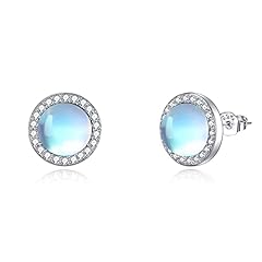 G-Moonstone Stud Earrings