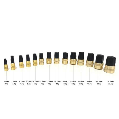 Tapones delanteros para caña de pescar, pack de 10 piezas miniatura 2
