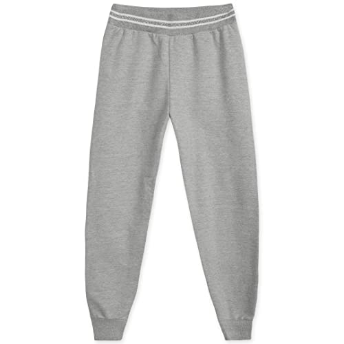 Calça moletom felpado, Marisol, meninas, Mescla, 10