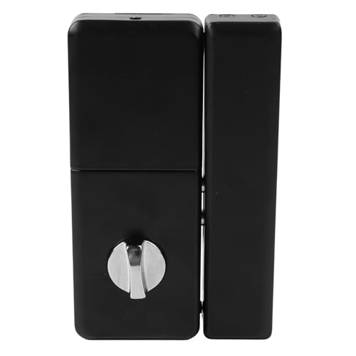 Serrure de porte télécommandée en alliage d'aluminium avec double télécommande Walmeck - 3