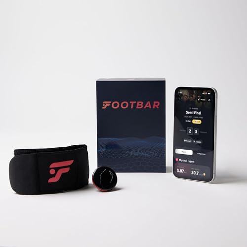 Footbar Meteor Aktivitätstracker für Fußball, Tracking und Bewertung der Fußballleistung und des...