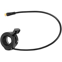 Ejoyous Thumb Throttle Electric Bike, Right Left Thumb Throttle Speed Control Accessories Finger Throttle Accelerator Connector for Electric Scooters E Bike