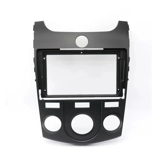 Autoradio Cadre Façade Noir Mat pour KIA Forte Cerato 2009-2012 Écran Épuré 9''