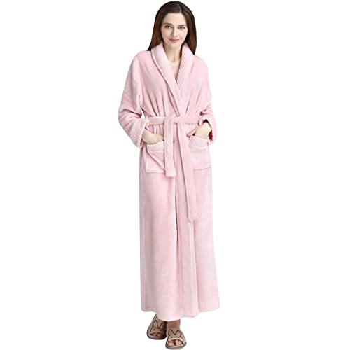 Robe d'hiver en polaire anti-froid pour femme frileuse