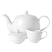 Royal Doulton Maze 3 Piece Beverage Set, White
