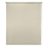 Thermal Blackout Blinds, Natural 240cm (94.48"), 165cm Drop - Blackout Roller Blinds For Inside and Outside Recess Fitting - Window Blinds of Multiple Colours and Sizes by New Edge Blinds