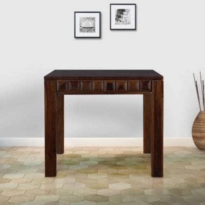 Sheesham 2 Seater Dining Table Only for Dining Room | Wooden Dining Table Only Without Chairs for Home & Kitchen | Solid Wood Dinner Table Only for Hotels & Restaurant (Walnut Finish)-image-13