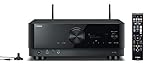 Yamaha RX-V6A Home Theatre Receiver, 7.2 Channel, 4K/120Hz and Dolby Atmos Capable, Built-in USB Port with WiFi, MusicCast and Amazon Alexa Capable