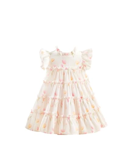 Image of Tagas Girls Dress | Premium Jimmy Choo Fabric Look | Light Sky Blue Layered Frock with Bow | Birthday, Wedding & Festive Dress for Kids (Ages 1 9 Years)| Knee Length