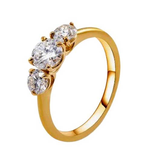 Bague moissanite DEF-VVS alliance luxe en argent 925 plaqué or 14k pour un éclat éternel