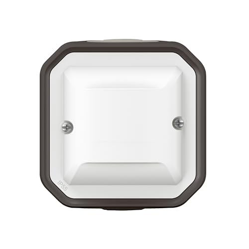 LEGRAND - Détecteur Mural Plexo sans Neutre 100W LED - Complet Anthracite