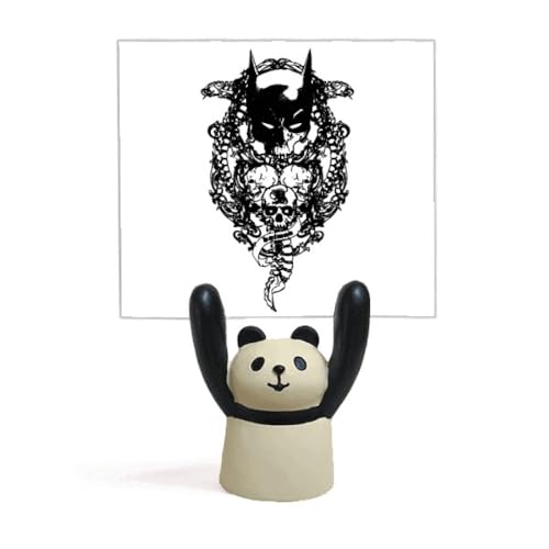 Porte-mémo panda pirate squelette décoration de bureau enfant