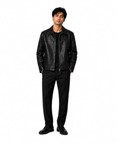 Image of SAFAISION Men's Brown Leather