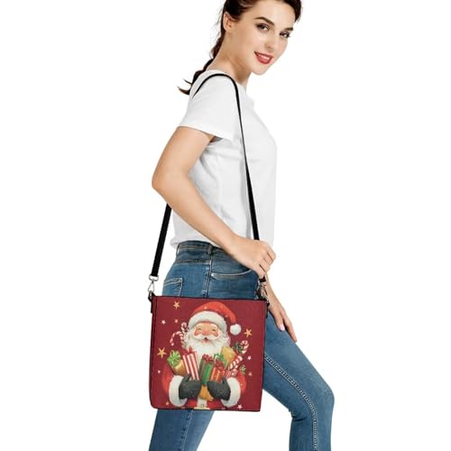 HUGS IDEA Hoho Bag for Women Crossbody Purse Leather Handbags Laides Shoulder Bags 5