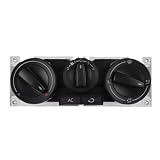 Car Air Conditioning Heating Control OEM 1J0820045F Schalter for Klimaanlage, Heizung, Bedienfeld, passend for VW Golf IV BORA