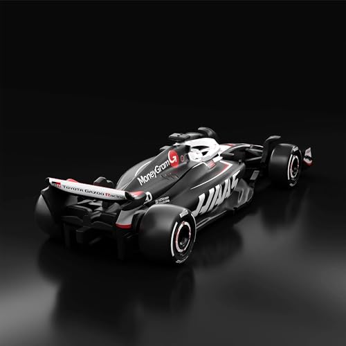 Image of Hot Wheels Race Team MONEYGRAM HAAS F1 1:64 Scale Premium Die-Cast Formula 1 Collectible Toy Race Car with Real Riders Tires & Metal /Metal Body & Chassis (Styles May Vary)