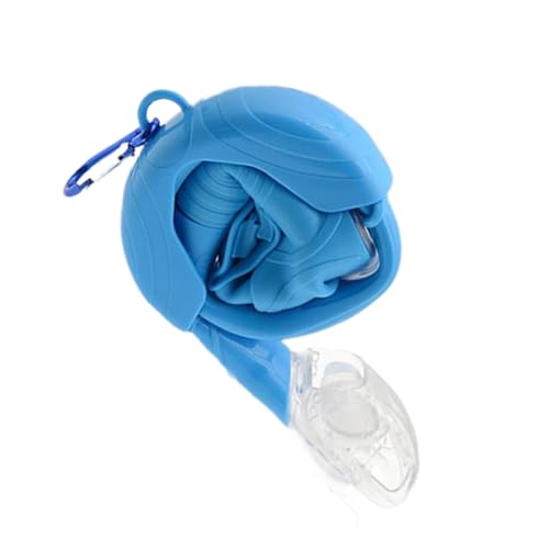 Espardaje de natación para nadar, snorkel para paseos de natación, Manguera de respiración de buceo, Entrenamiento de buceo de silicona tubo de respiración, equipo de