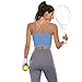 The Best Sports Bra for Large Breasts High Impact: A Real Talk Guide (I Tested 17 So You Don't Have To) 20 Vorcy Womens Padded Sports Bra Fitness Workout Running Camisole Crop Top with Built in Bra Blue