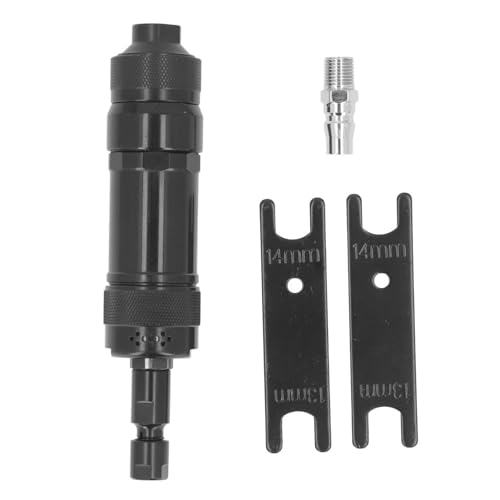 1/4 Inch Mini Air Straight Die Grinder, 18000RPM Air Die Grinder Kit Lightweight for Grinding, Cutting, Polishing and Deburring, etc