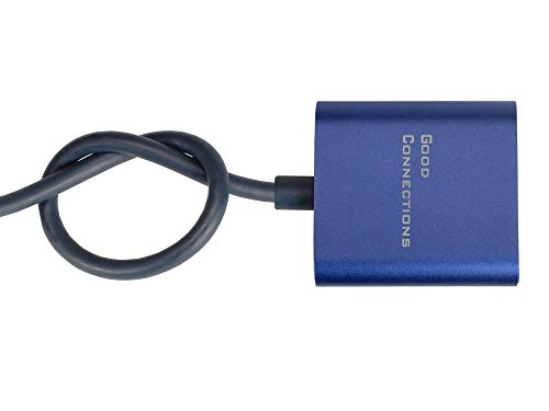Good Connections® SmartFLEX Mini DisplayPort 1.4 to HDMI 2.0 Adapter, 4K UHD @ 60Hz RGB / 4:4:4, Copper Conductor - Image 3