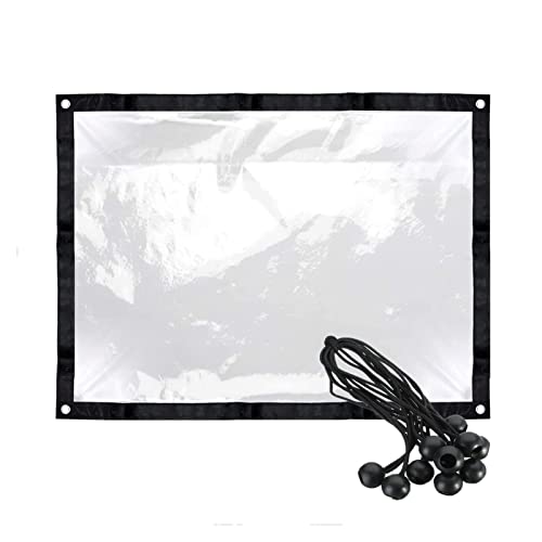 AWSAD Lona Impermeable Transparente Cortinas de Exterior con Ojales Paneles Laterales del Cenador Cubrir Muebles de Jardín, Plantas, Personalizable (Color : Clear, Size : 1.4x4m/4.59x13.12ft) Cover