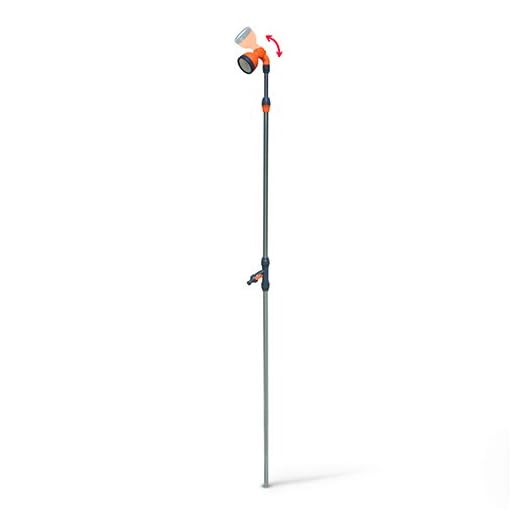 Natrain Ducha de Jardín, Naranja, 14x7x100 cm, Giraffe