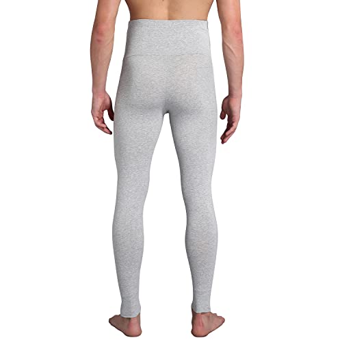 Ouruikia Men's Thermal Underwear Bottoms High Waist Thermal Pants Keep Warm Long Johns Pants3