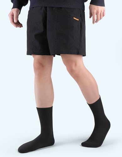 Image of Airacker Athletic Socks Sport Running Calf Socks Performance Cushioned Breathable Crew Socks for Men Women(6 Pairs)