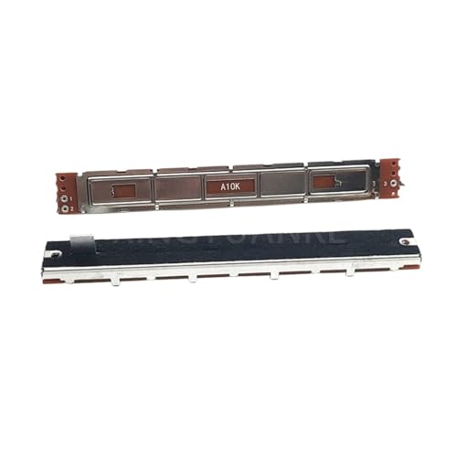 Potentiomètre coulissant A10K fader linéaire 100mm anti frottoir audio