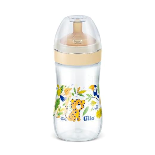 Lillo Mamadeira Super Evolution Com Bico Látex 300Ml