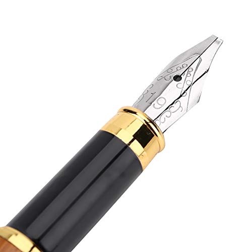 Viagasafamido 1Pc Calligraphy Fountain Pen, Broad Stub Chisel-Pointed Nib Writing Gothic Arabic Italic, Smooth Writing Pens (Piston Style) (1.9Mm) #TOP1