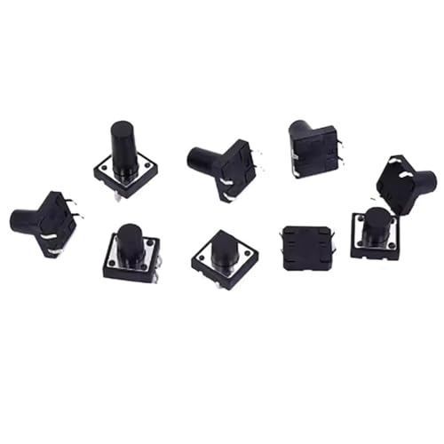 Bouton poussoir momentané 12x12mm pour remplacer un interrupteur défectueux 4 broches