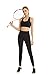 FETY Women's High Waist Leggings Full-Length Yoga Pants with Side/Hidden Pockets, Tummy Control Workout Running 4 Way Stretch Pants for Women