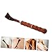 VALICLUD 2pcs Expandable Wooden Back Scratcher Portable Telescoping Classic Itch Reliever for All Body Parts Gentle Skin-Friendly Manual Scratch Tool for Adults and Men