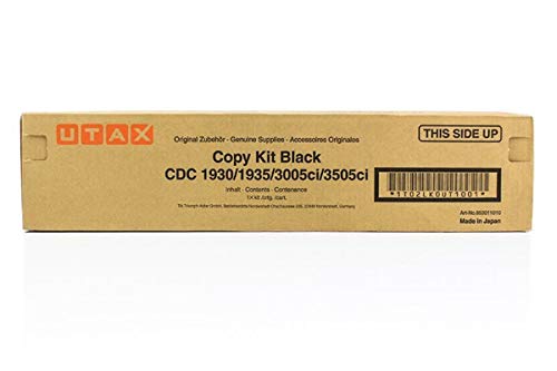 Toner noir Utax 3505 Ci haute capacité cartouche originale 6530 10010 de 25000 pages